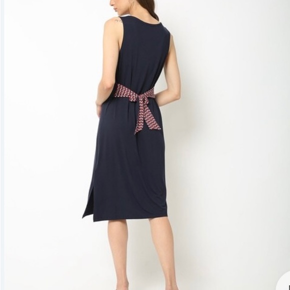 TOMMY HILFIGER
Sleeveless A-line Dress with Back Tie-Up - Picture 2 of 4